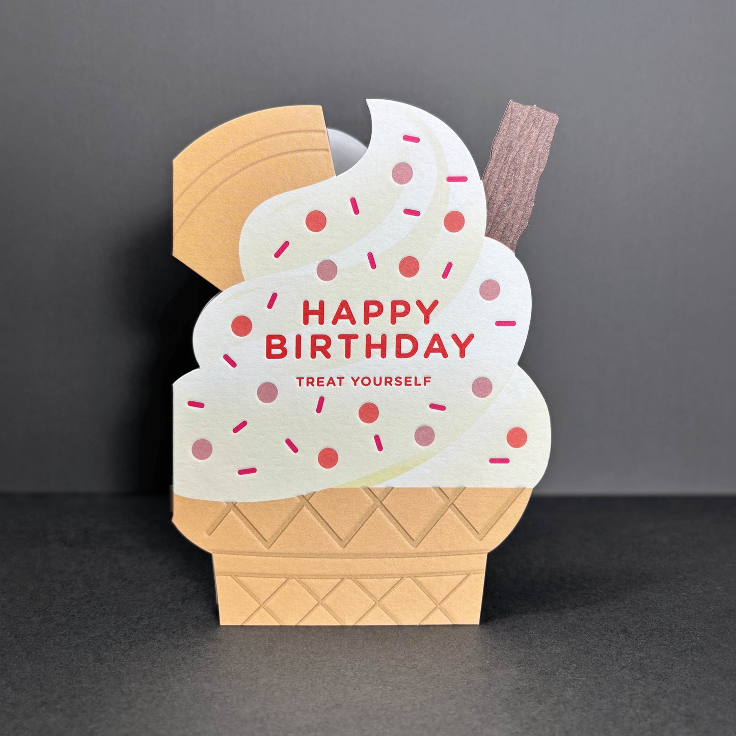 Heyyy Happy Birthday Treat Yourself - Greeting Card