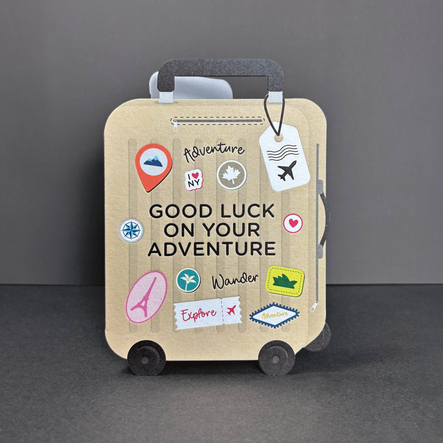Heyyy Good Luck On Your Adventure - Greeting Card