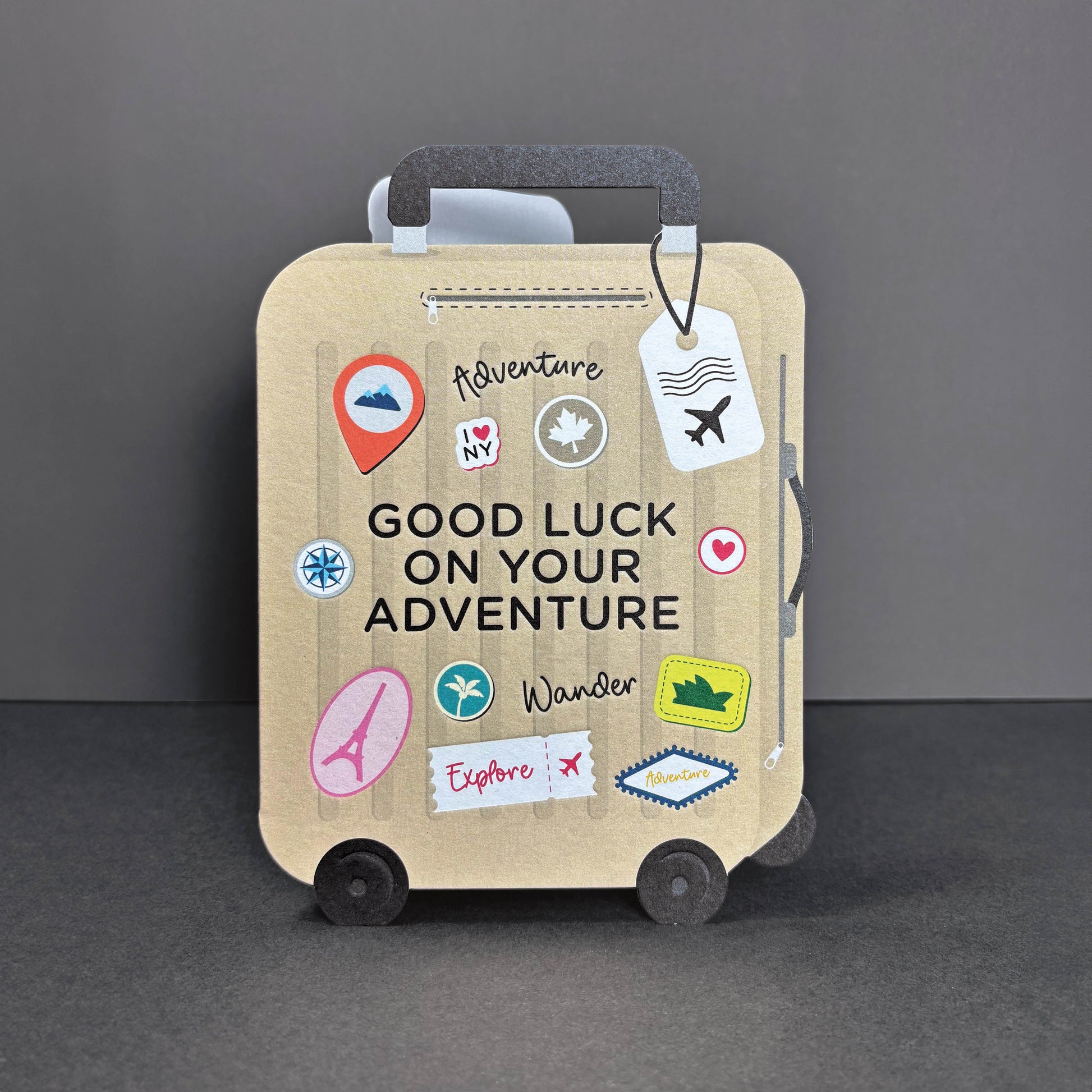 Heyyy Good Luck On Your Adventure - Greeting Card