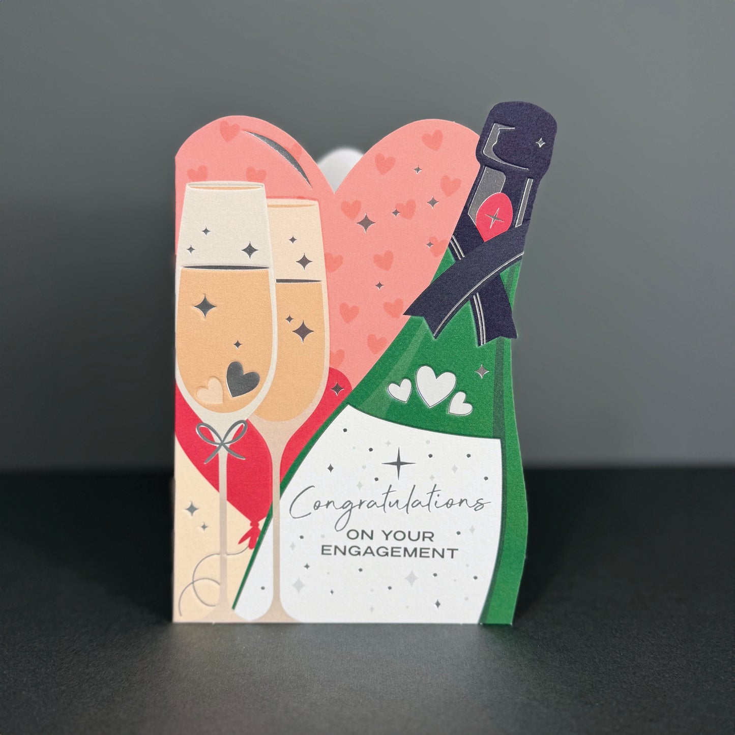 Heyyy Congratulations On Your Engagement - Greeting Card
