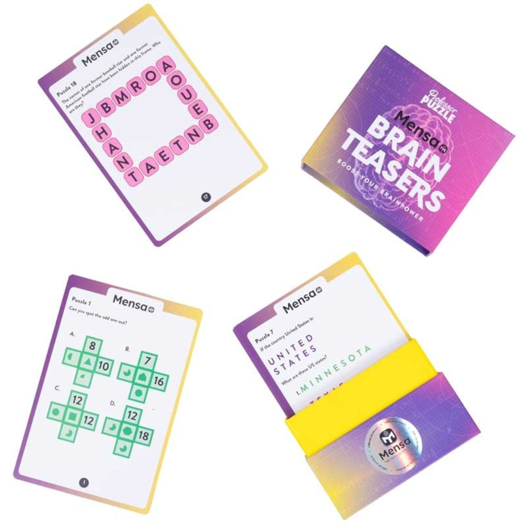 Professor Puzzle - Mensa - Brain Teasers +14y