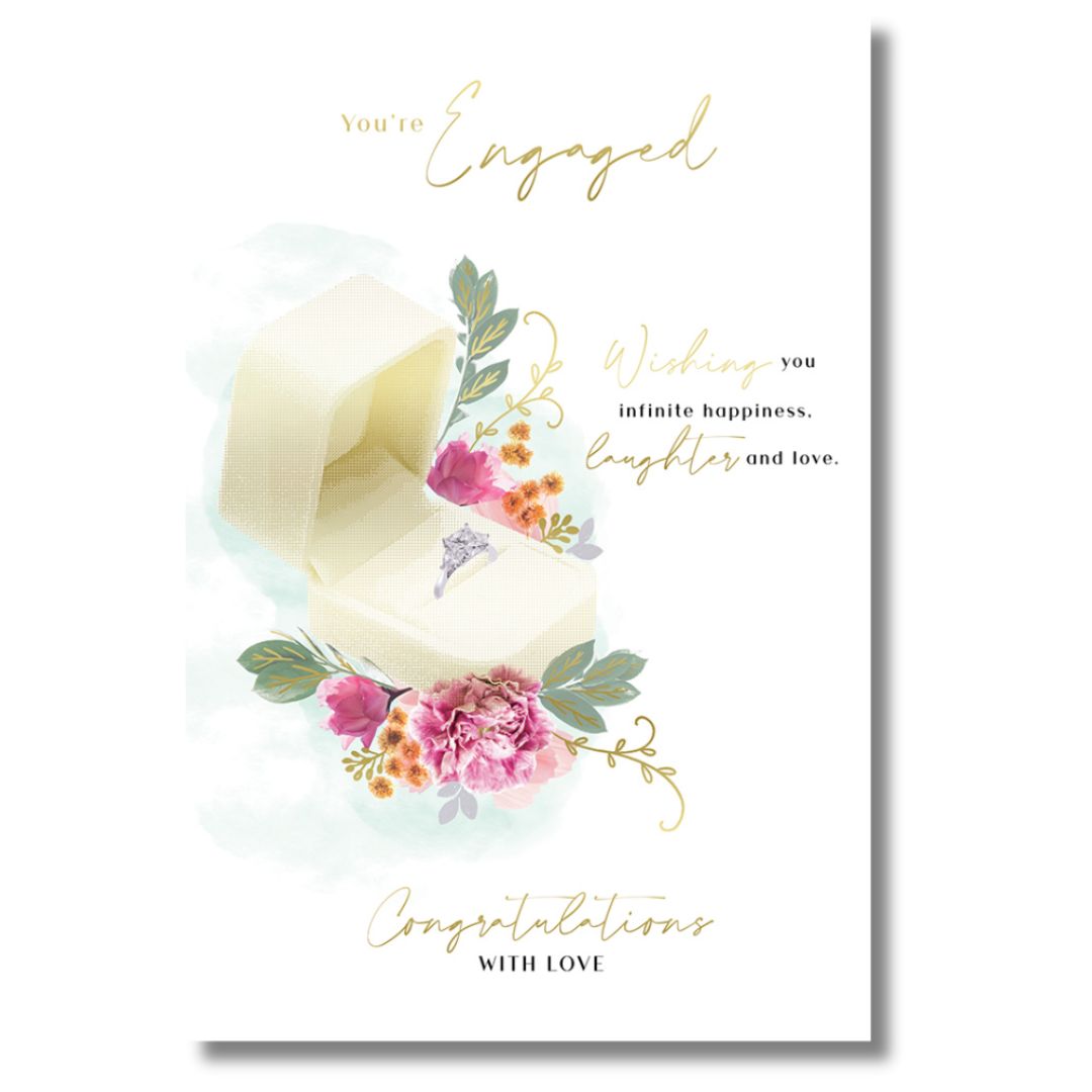 You're Engaged Greeting Card