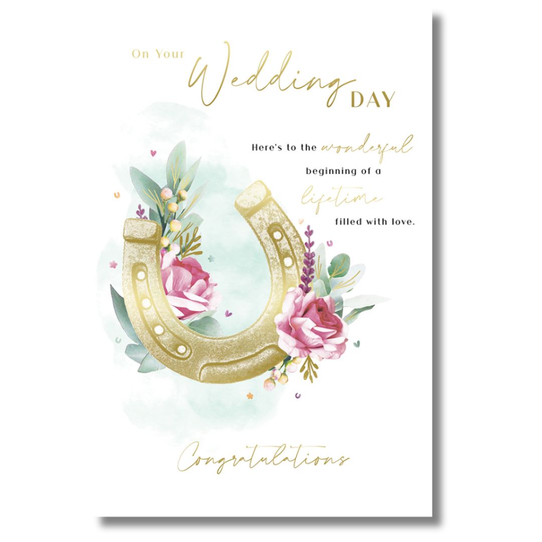 On Your Wedding Day Greeting Card