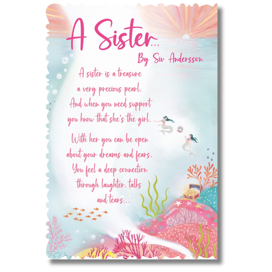 A Sister Quote Greeting Card