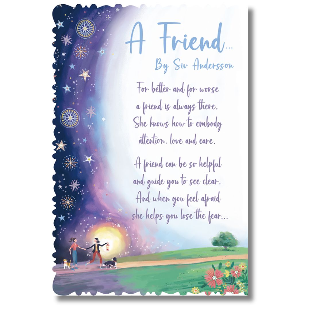 A Friend Quote Greeting Card