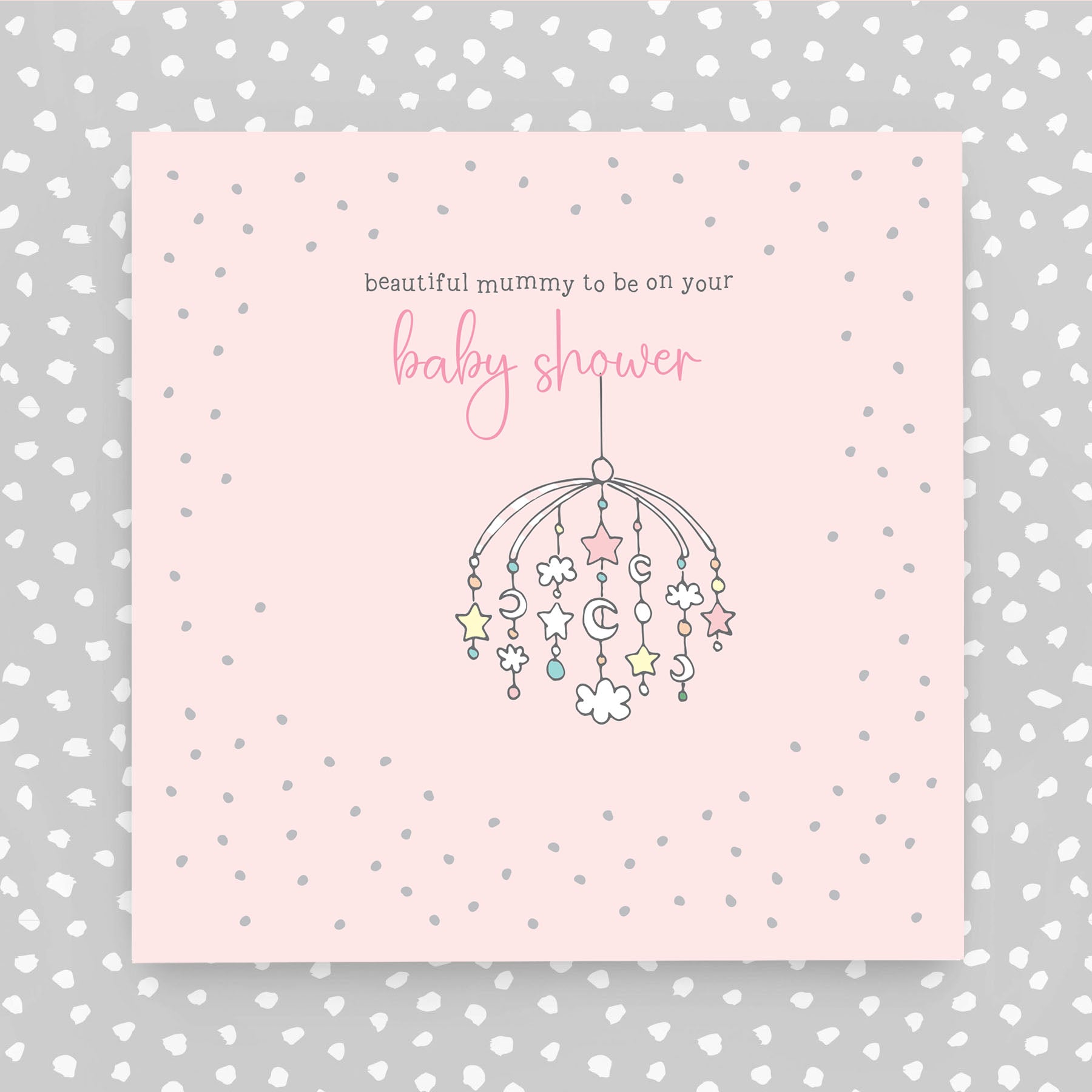 Molly Mae Beautifull Mummy To Be On Your Baby Shower - Greeting Card