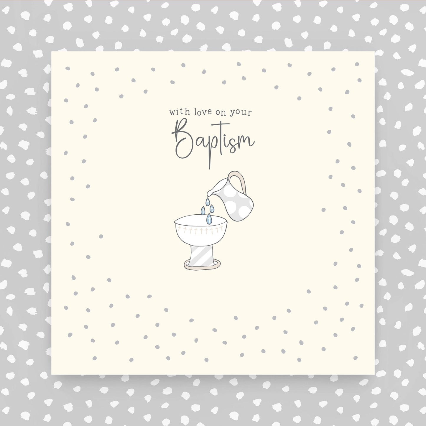 Molly Mae With Love On Your Baptism - Greeting Card