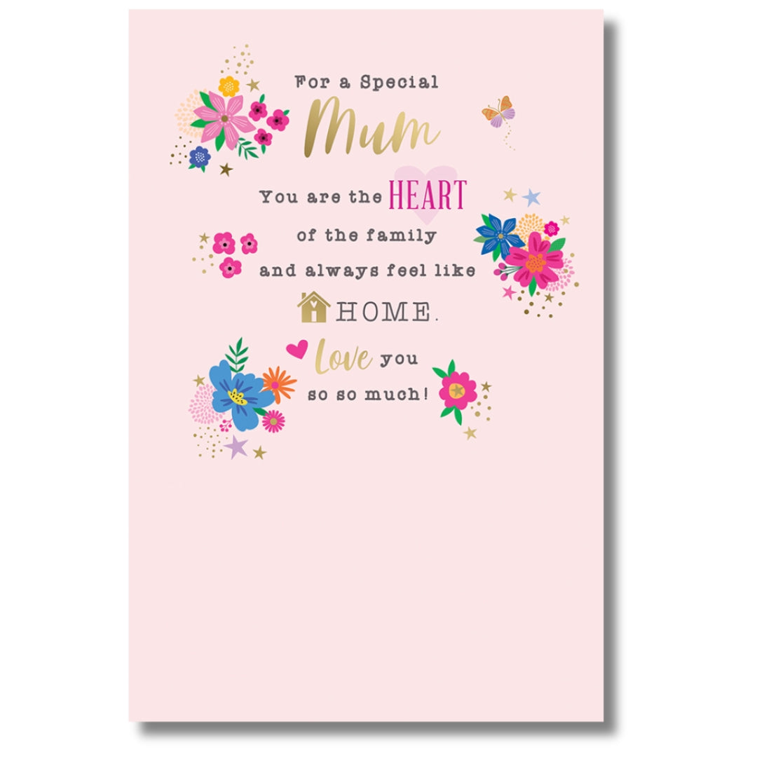 Kingfisher For A Special Mum Birthday - Greeting Card