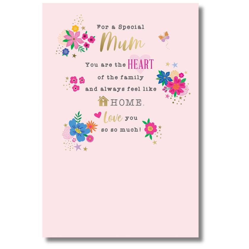 Kingfisher For A Special Mum Birthday - Greeting Card