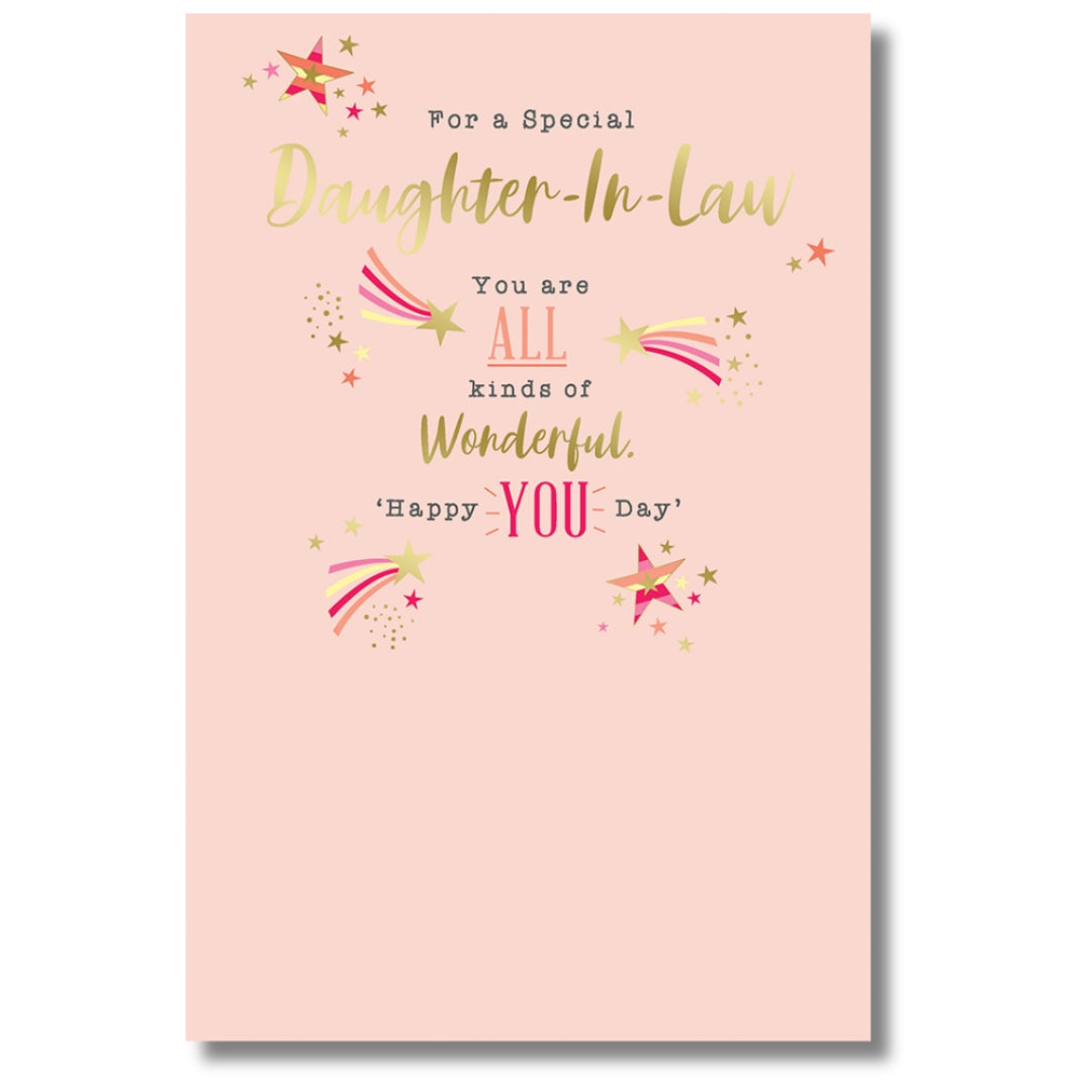 Kingfisher For A Special Daughter-In-Law Birthday - Greeting Card