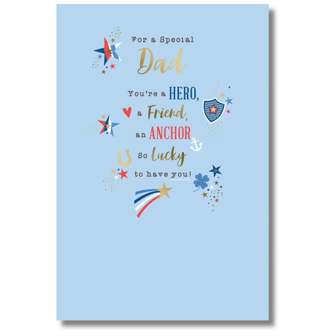 Kingfisher For A Special Dad Birthday - Greeting Card