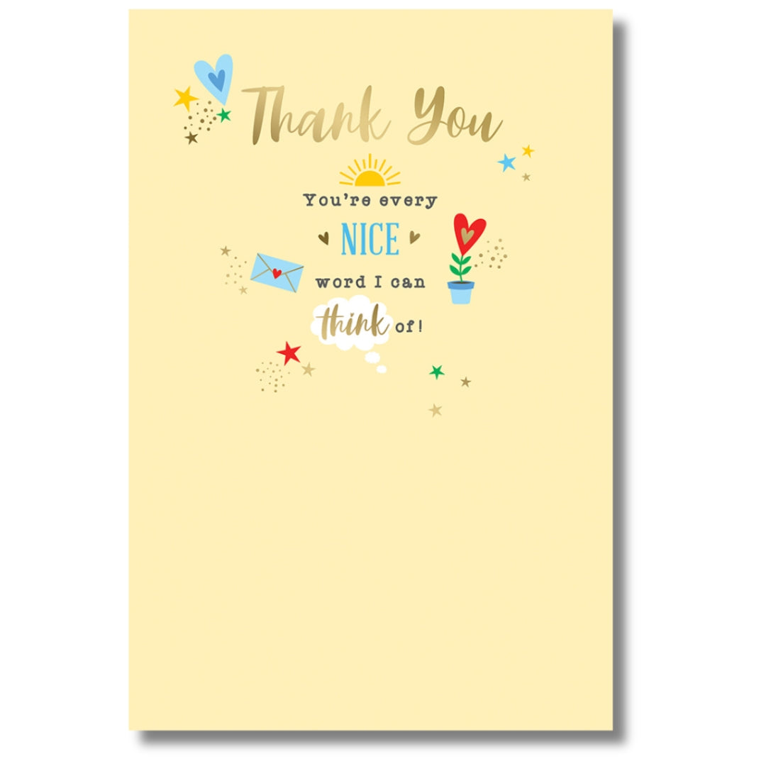 Kingfisher Thank You - Greeting Card