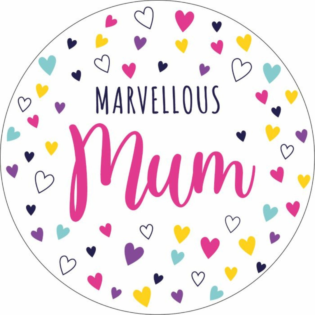 Ceramic Coaster - Marvellous Mum