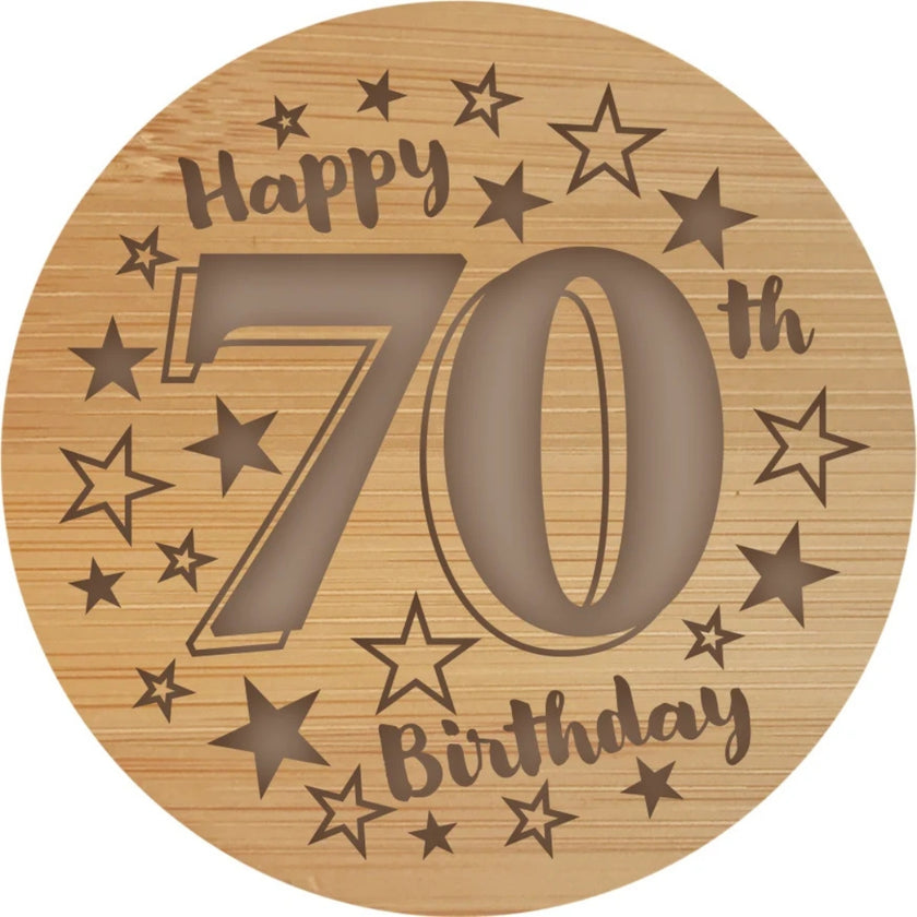 Light Up Your Life - Wooden Quote Lid - 70