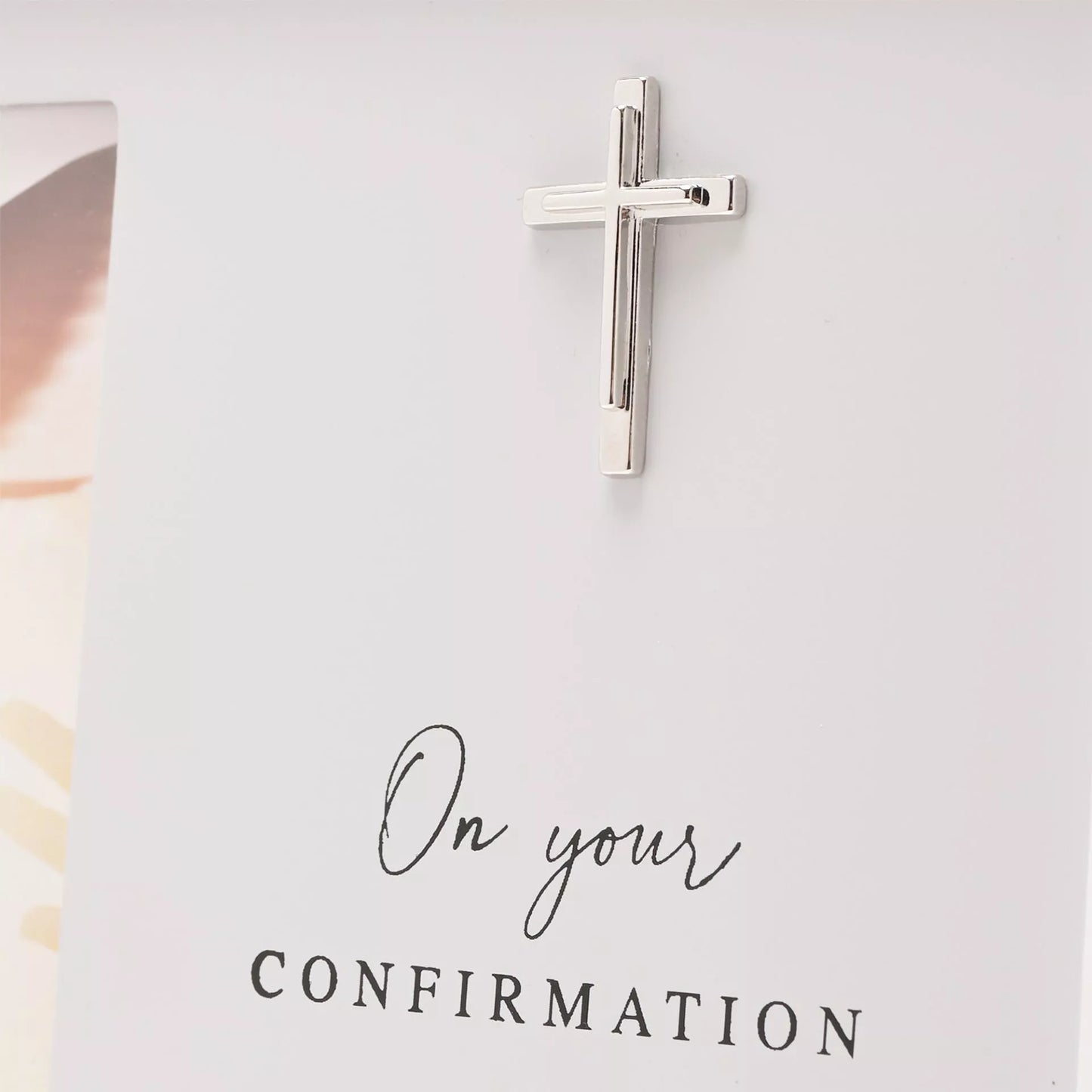 Faith & Hope - Grey Photo Frame 10 x 15cm - Confirmation
