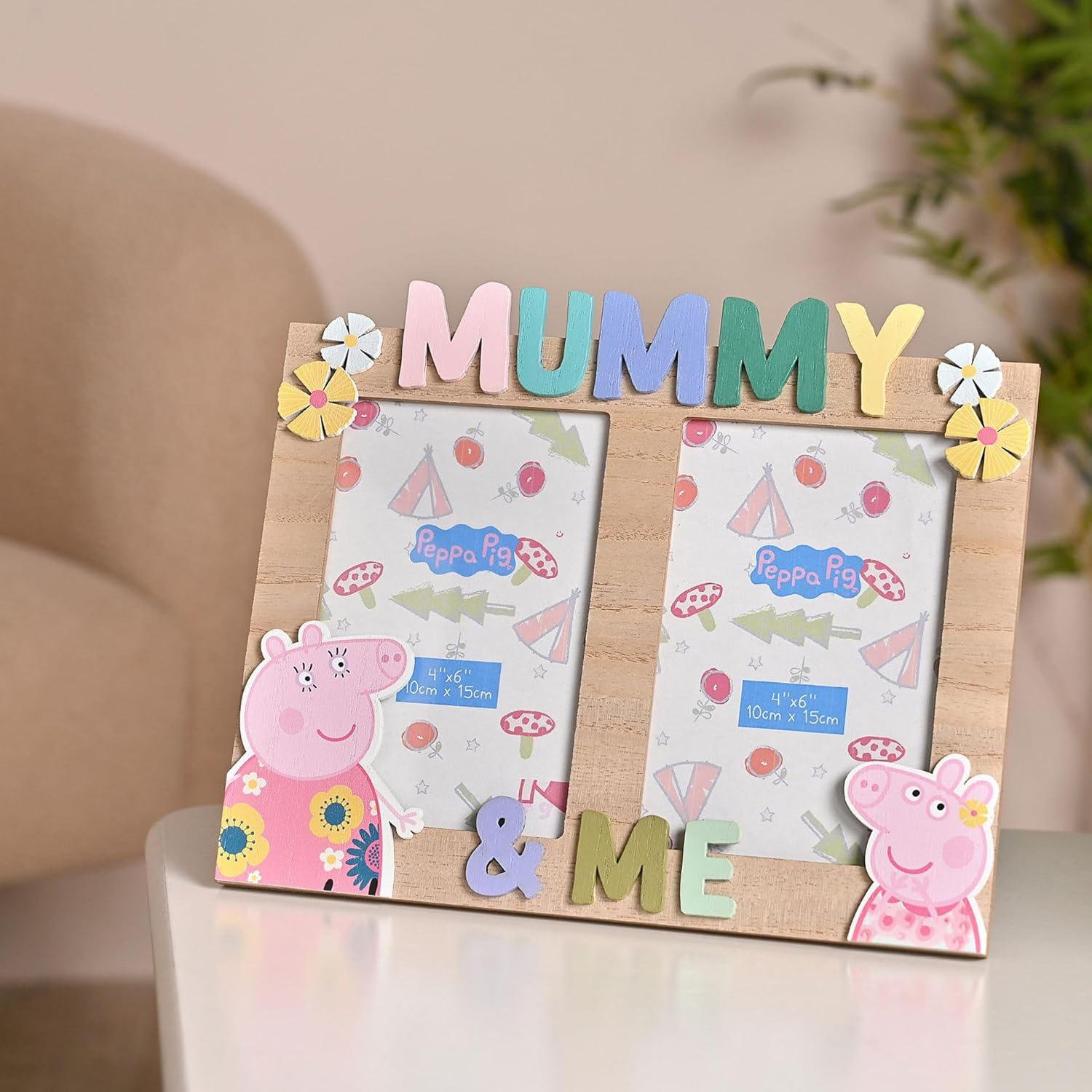 Peppa Pig 2-Photo Frame 15 x 10cm - Mummy & Me