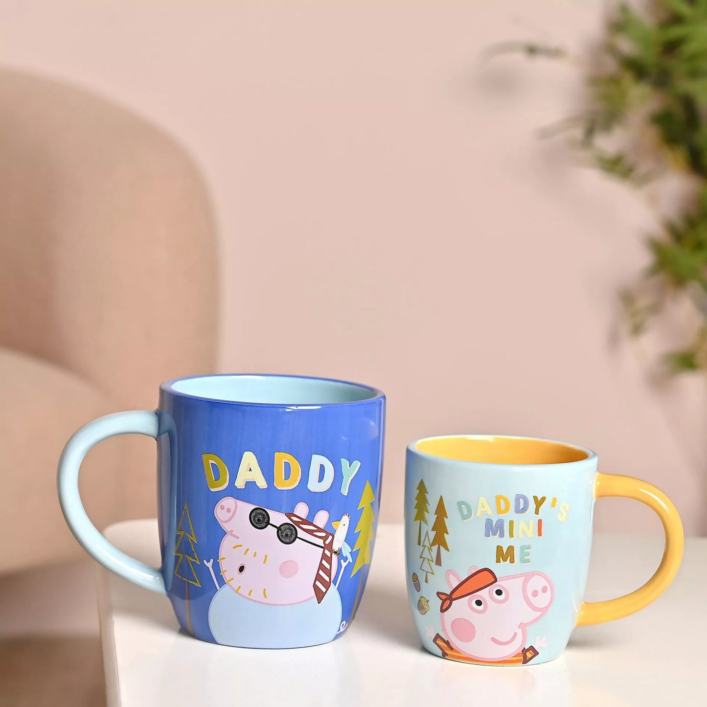 Peppa Pig - Daddy & Me Mug Set