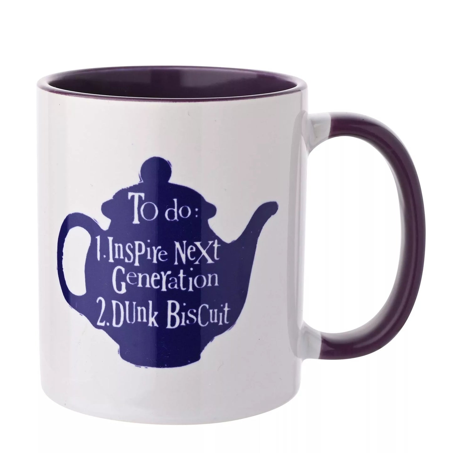 Brightside Purple Inside Mug 312ml - Super Amazing Teacher
