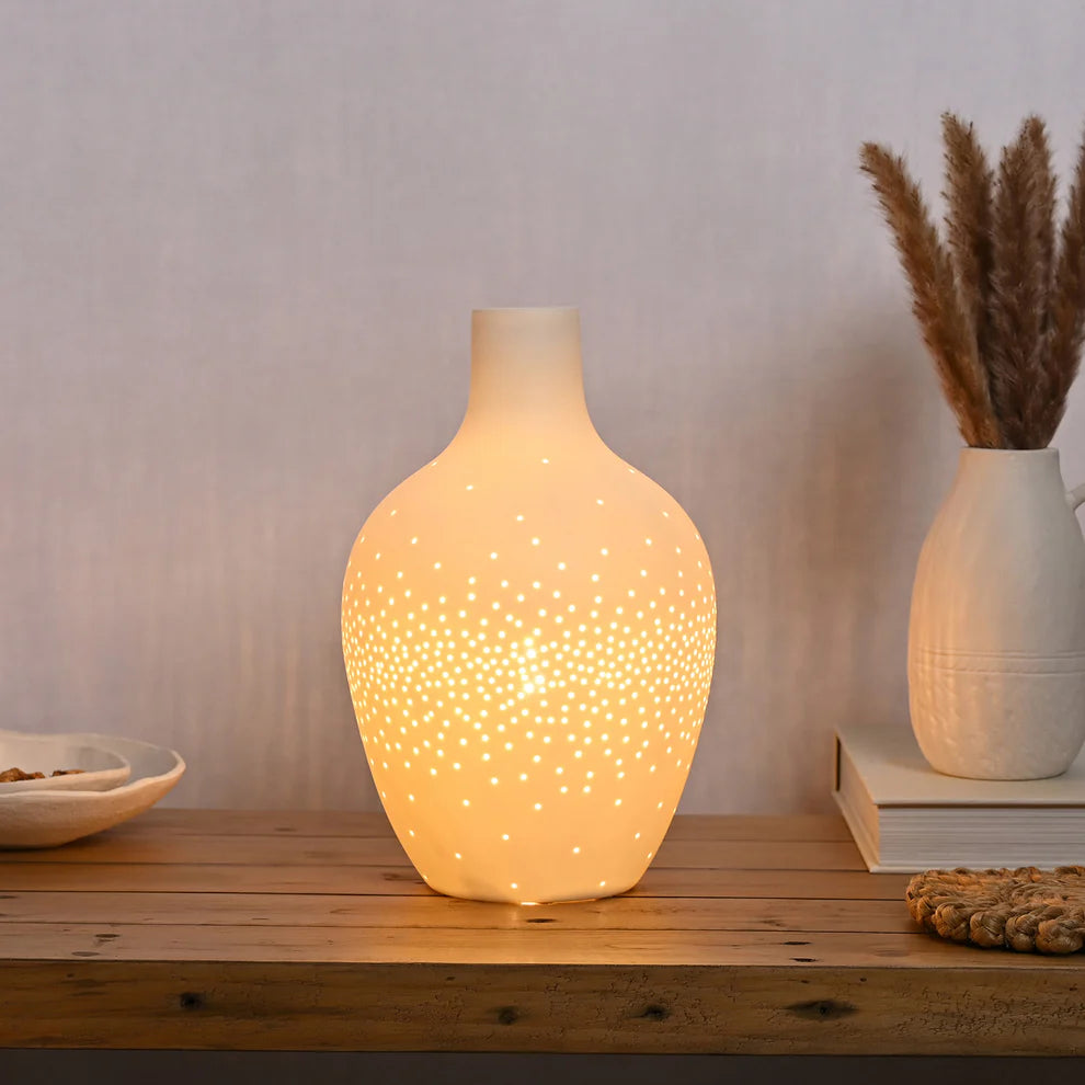 Hestia Ceramic Lamp 26cm