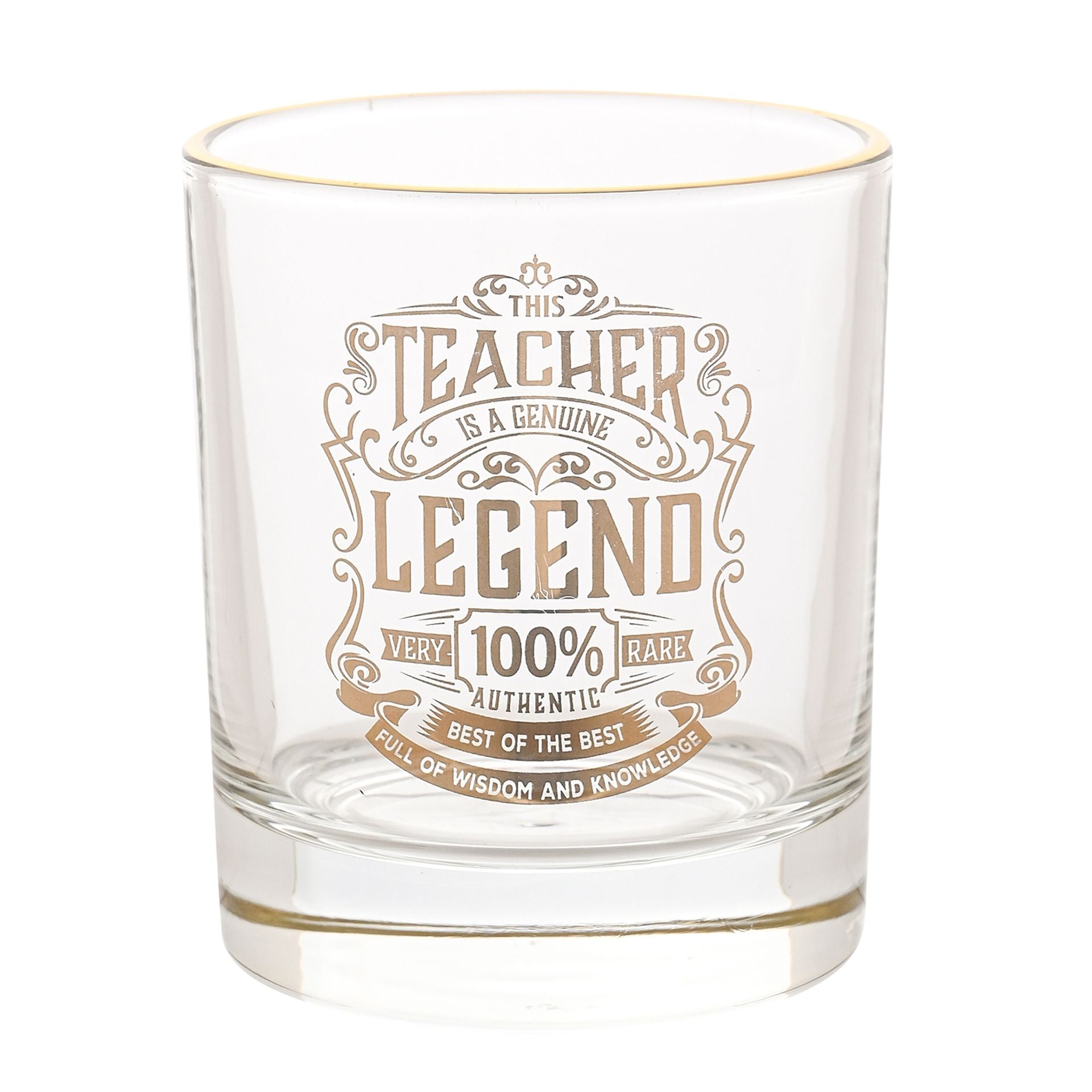 Harvey Makin Legend Tumbler Glass - Teacher