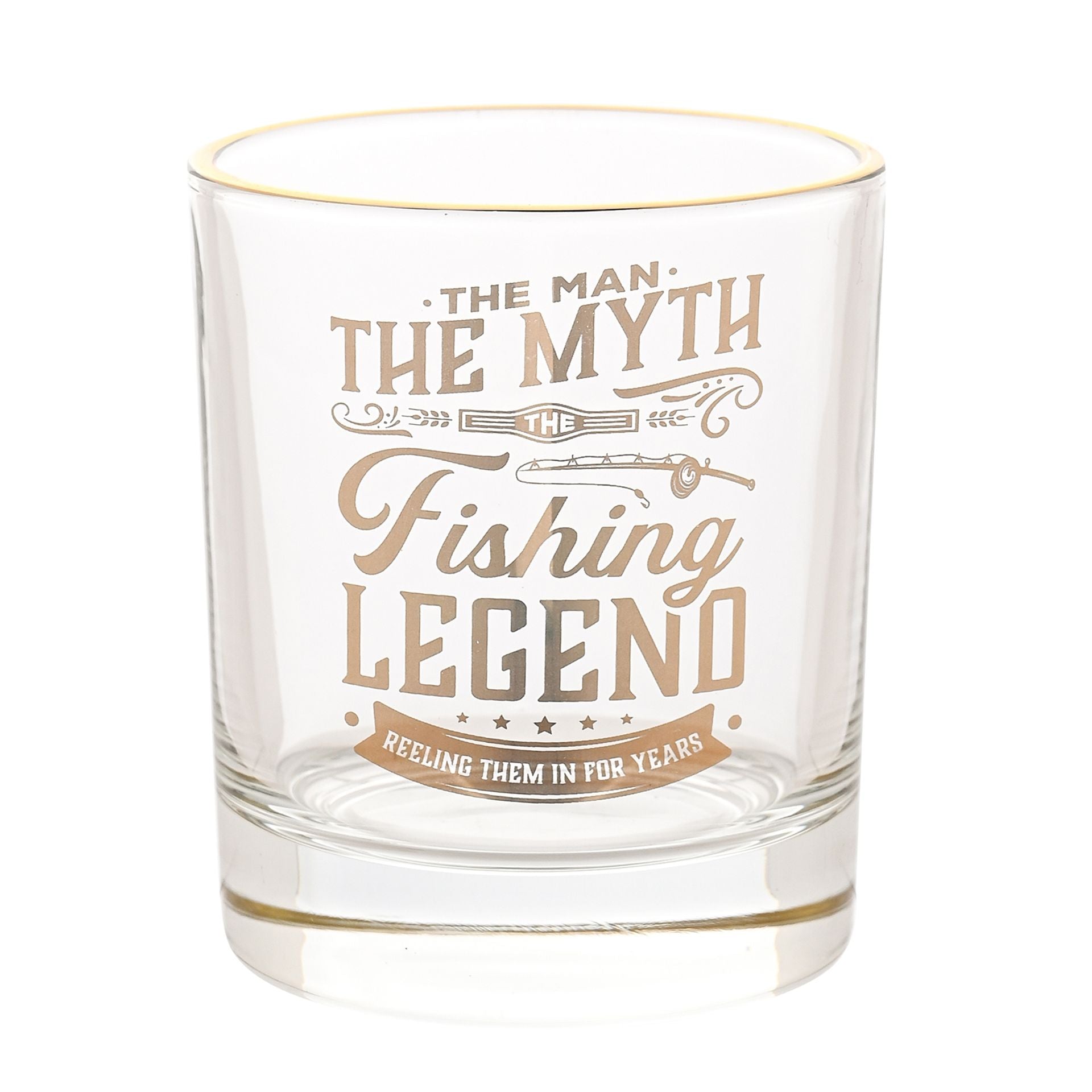 Harvey Makin Legend Tumbler Glass - Fishing