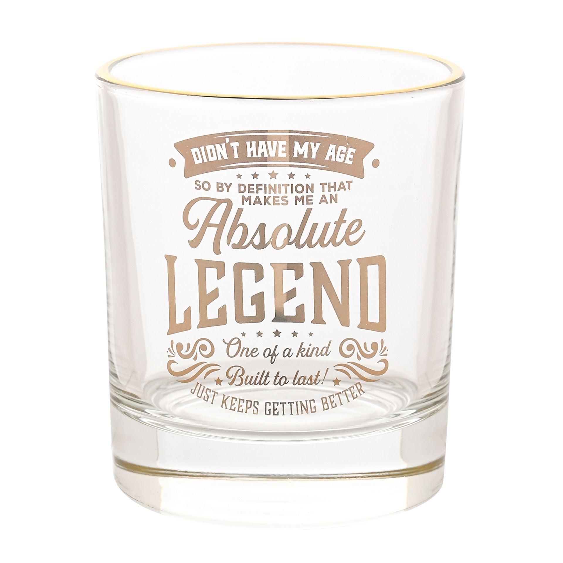 Harvey Makin Legend Tumbler Glass - My Age