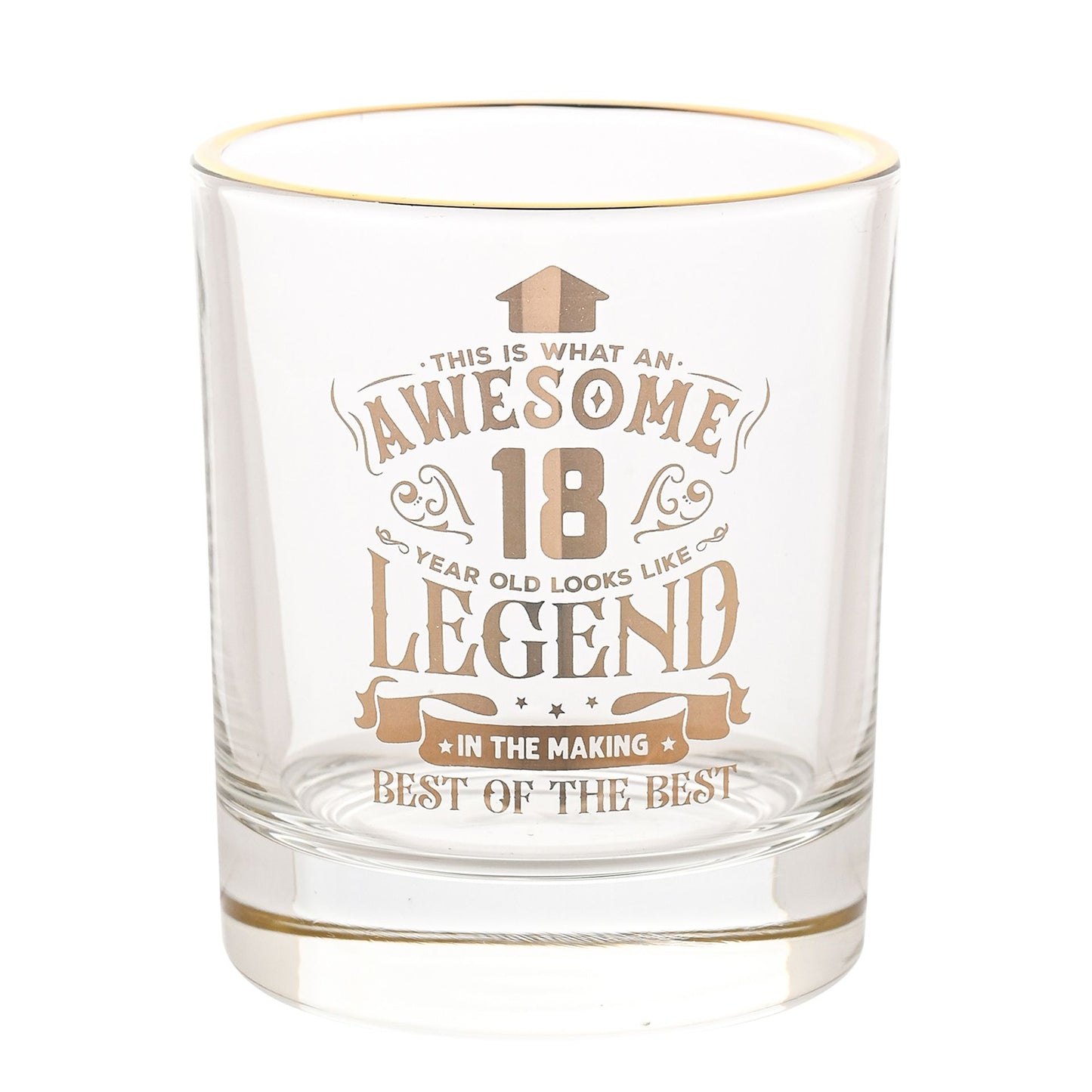 Harvey Makin Legend Tumbler Glass - 18 Years