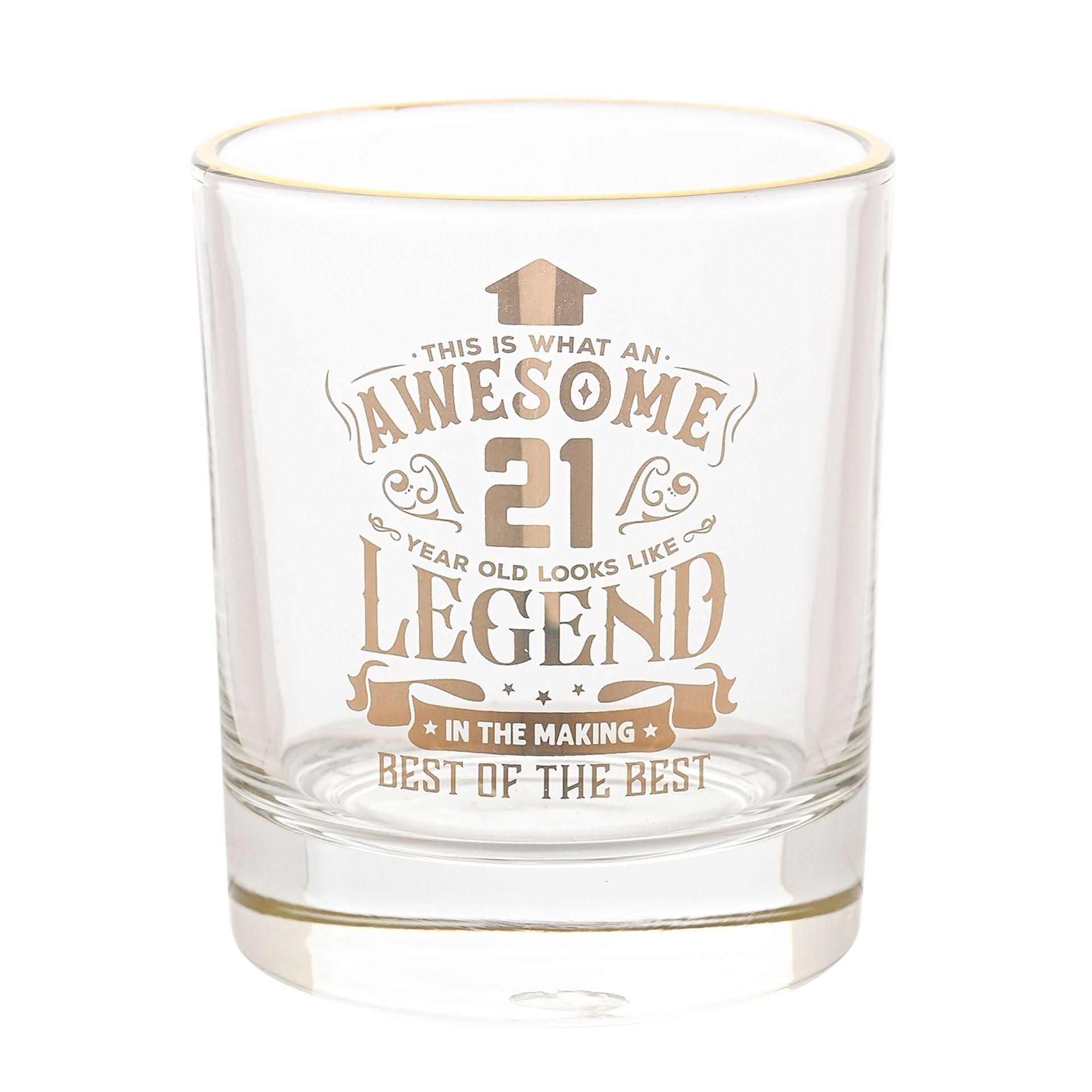 Harvey Makin Legend Tumbler Glass - 21 Years