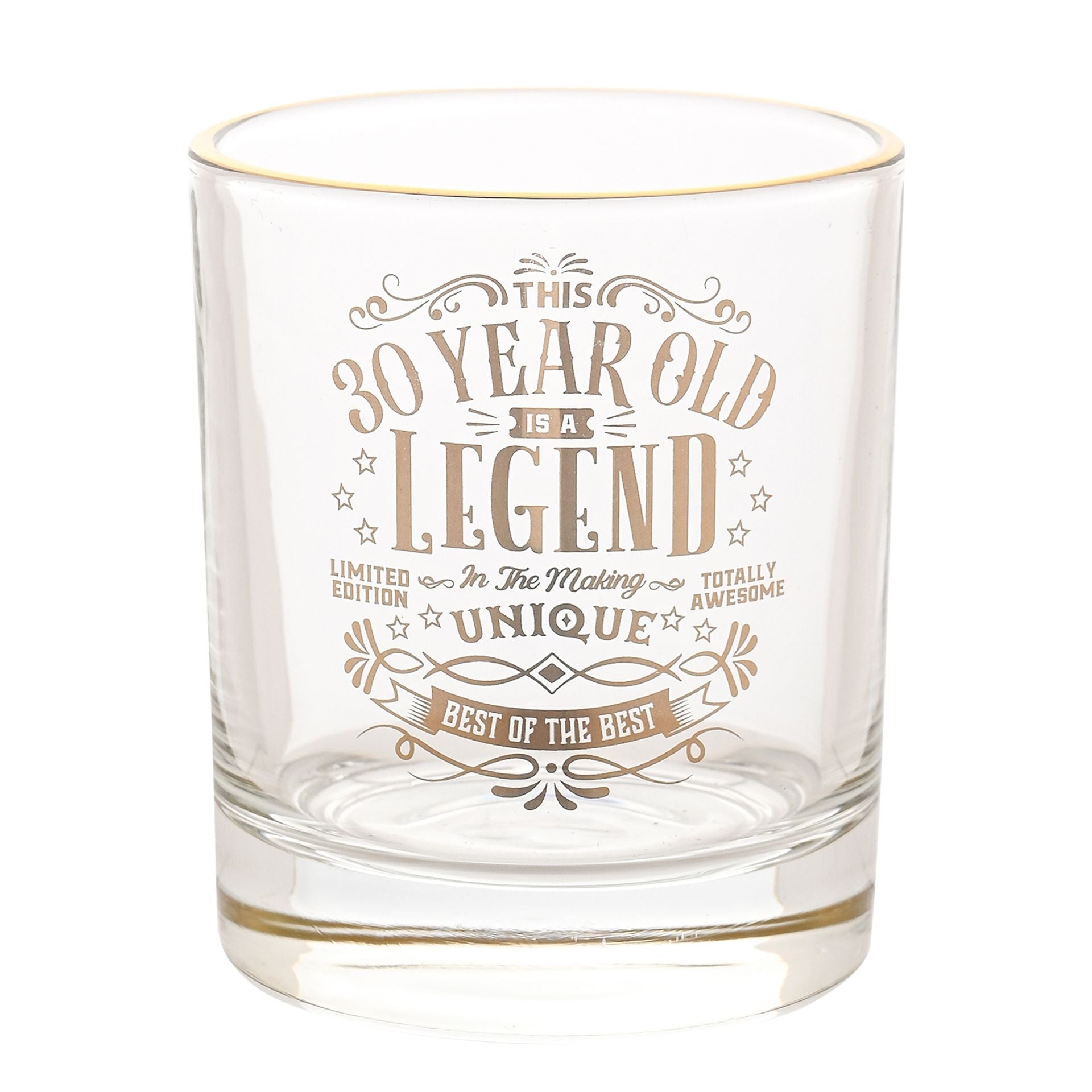 Harvey Makin Legend Tumbler Glass - 30 Years