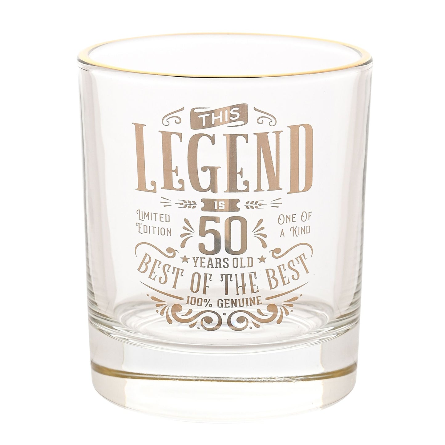 Harvey Makin Legend Tumbler Glass - 50 Years