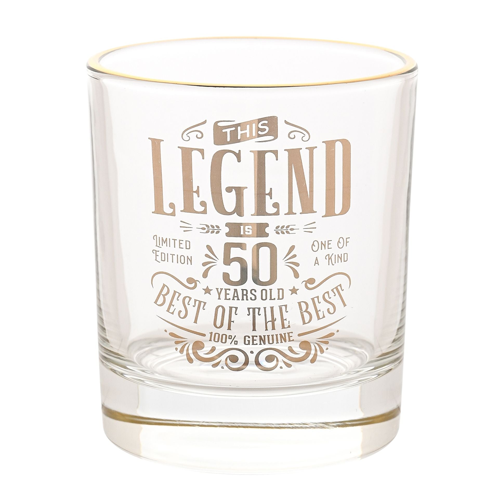 Harvey Makin Legend Tumbler Glass - 50 Years