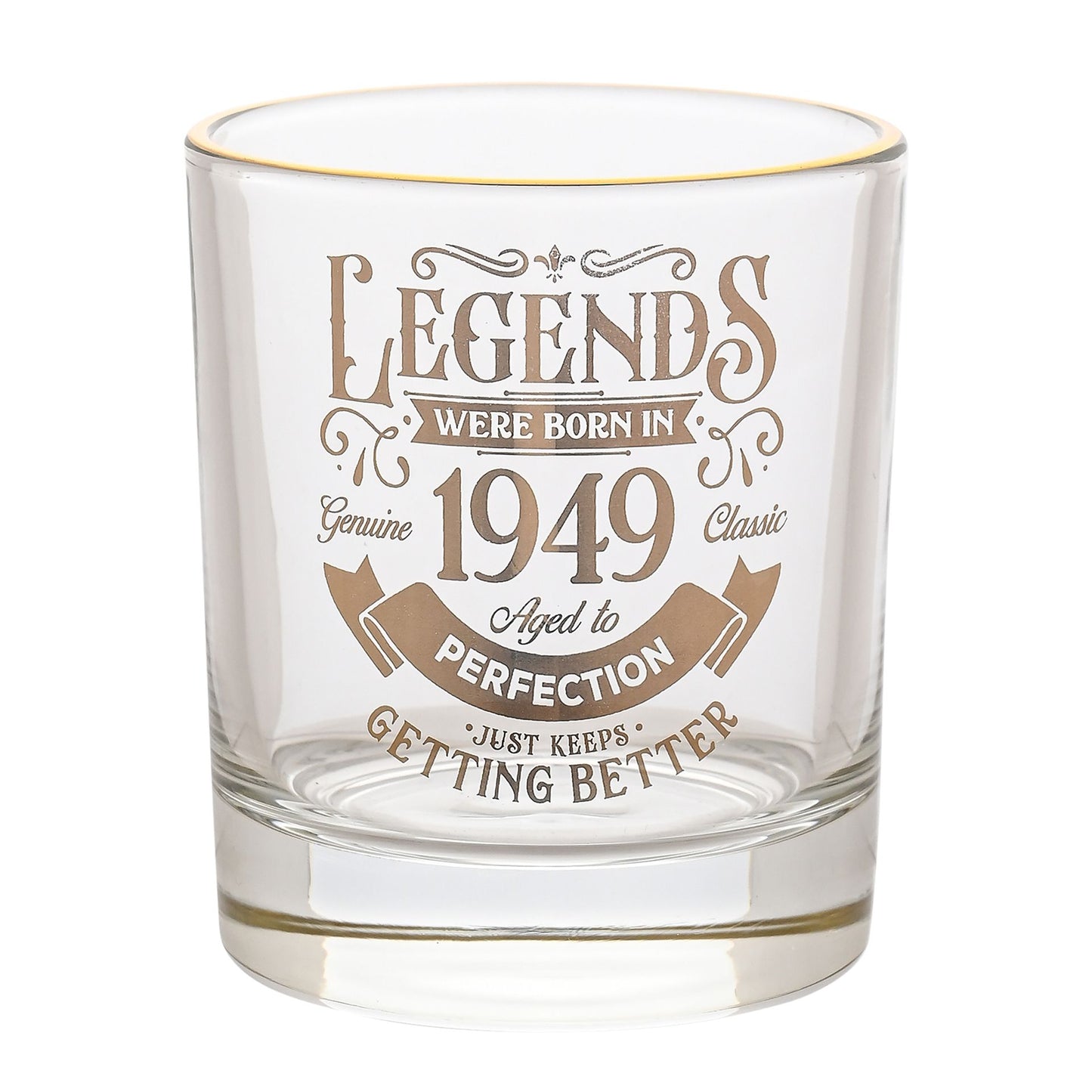 Harvey Makin Legend Tumbler Glass - 1949