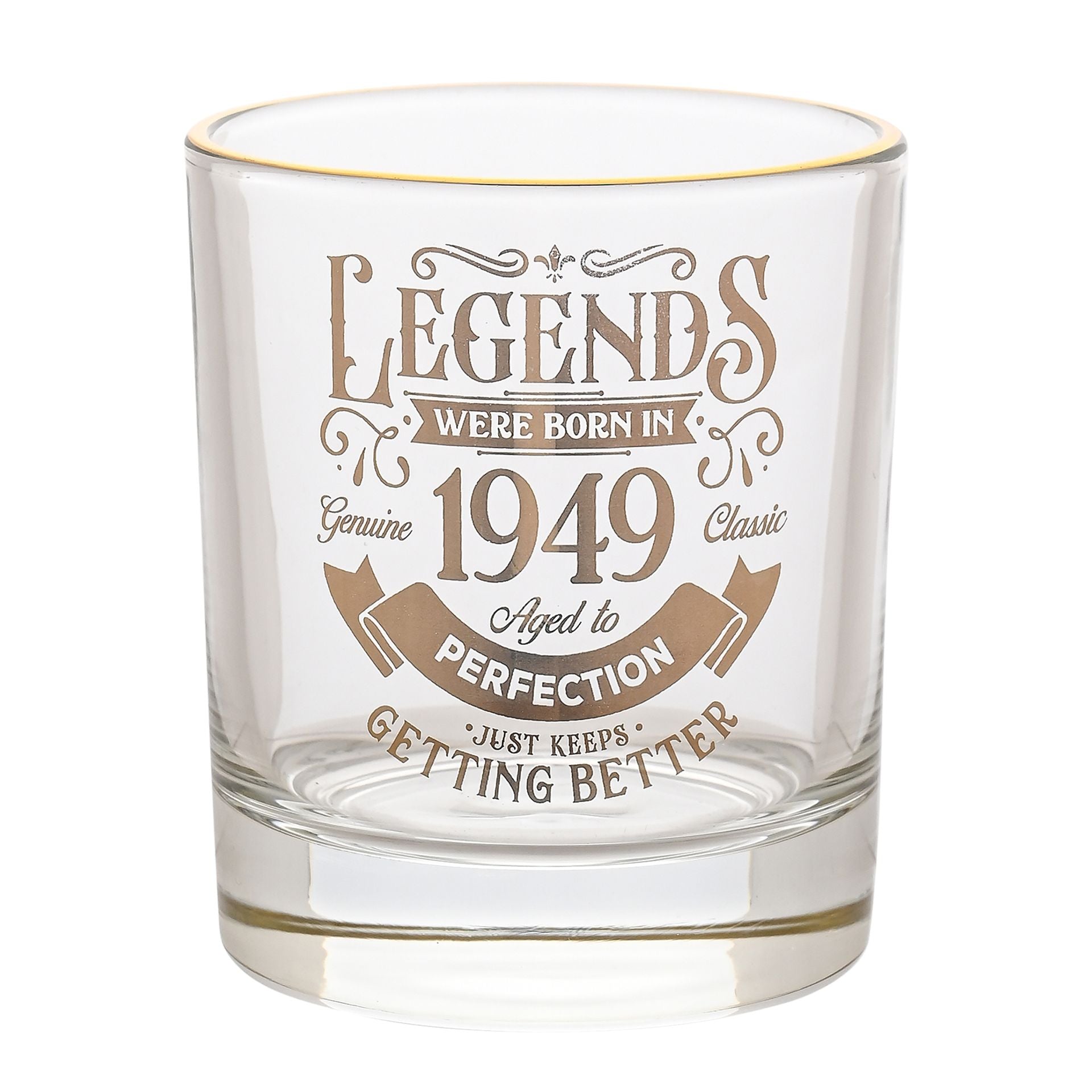 Harvey Makin Legend Tumbler Glass - 1949