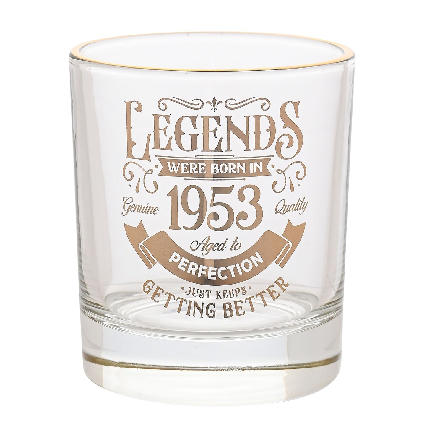 Harvey Makin Legend Tumbler Glass - 1953