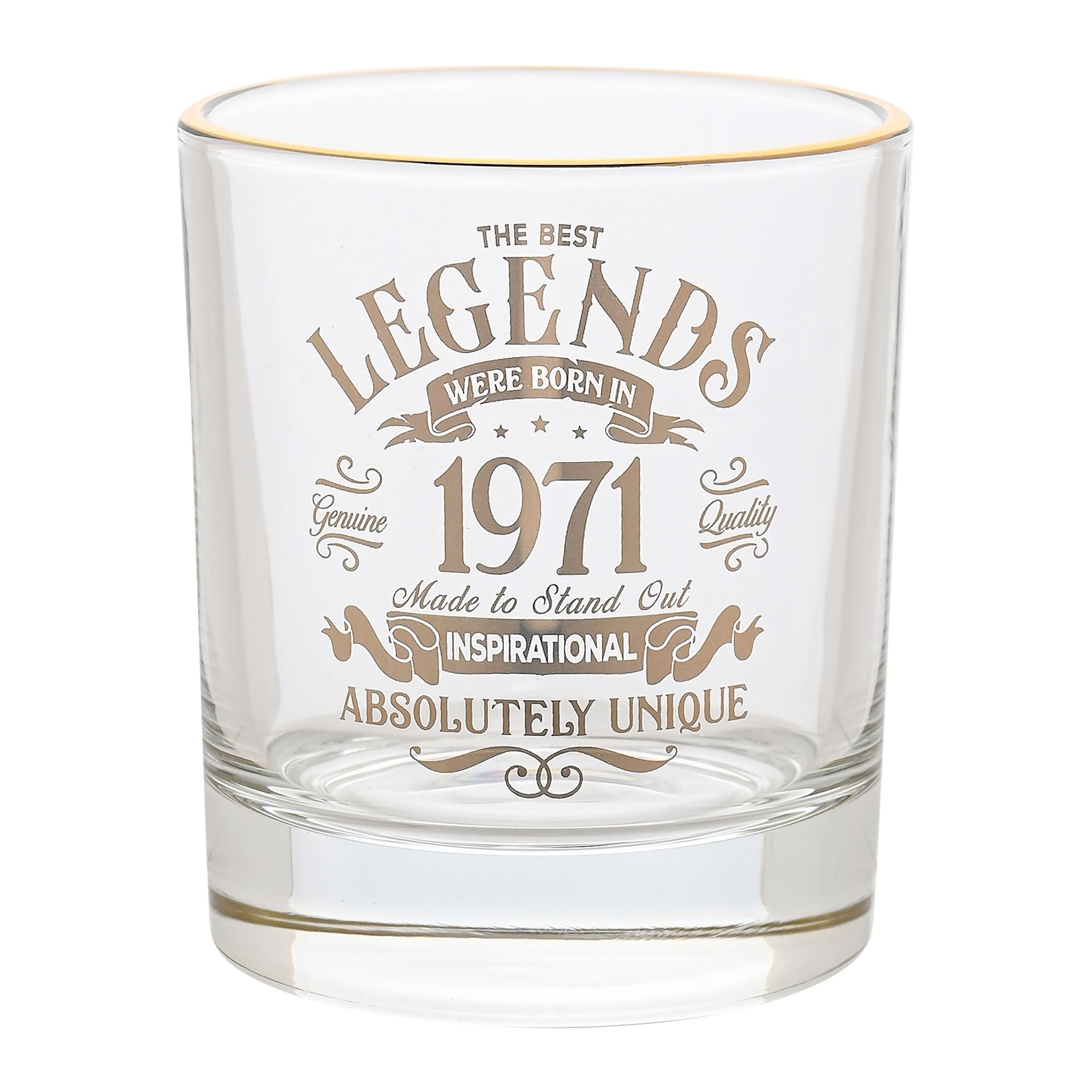 Harvey Makin Legend Tumbler Glass - 1971