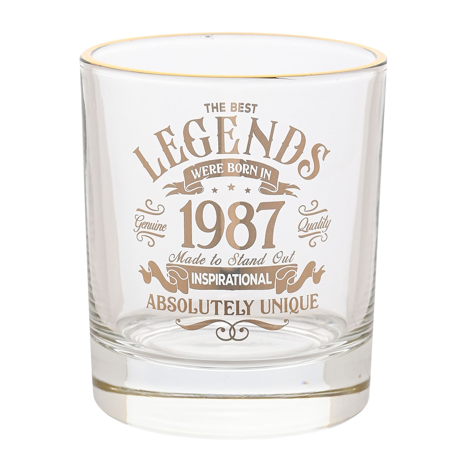 Harvey Makin Legend Tumbler Glass - 1987