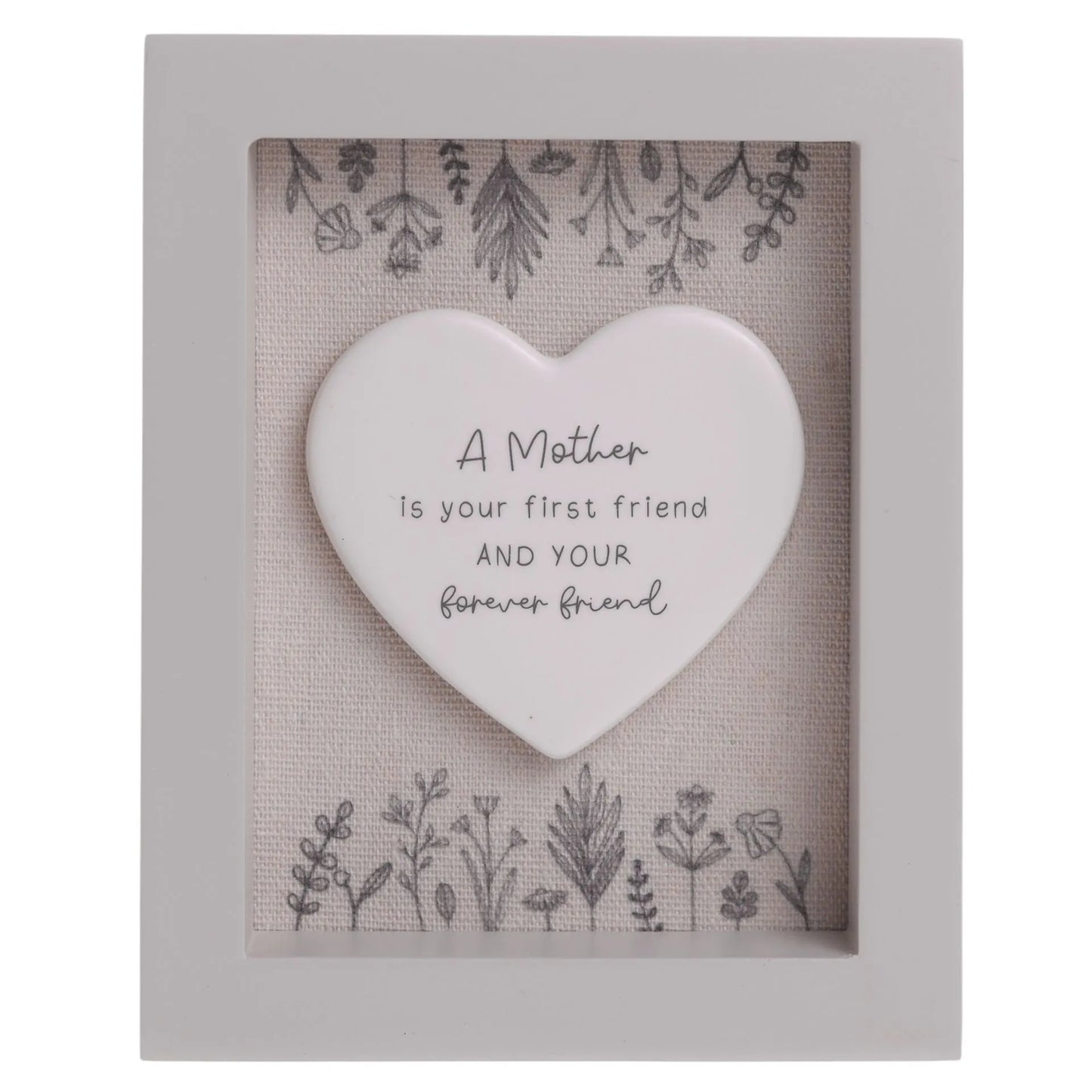 Moments Framed Ceramic Plaque 12cm x 15cm - Mother