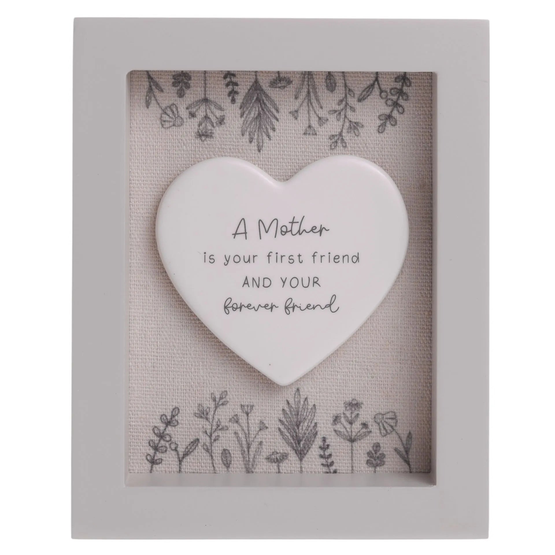Moments Framed Ceramic Plaque 12cm x 15cm - Mother