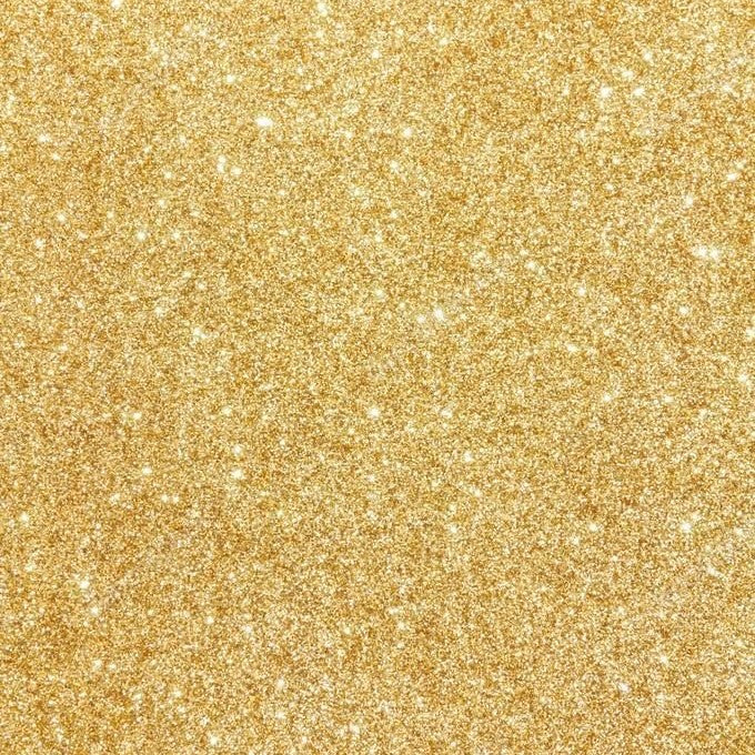 Glitter Powder In Plastic Bottle 30g - Gold