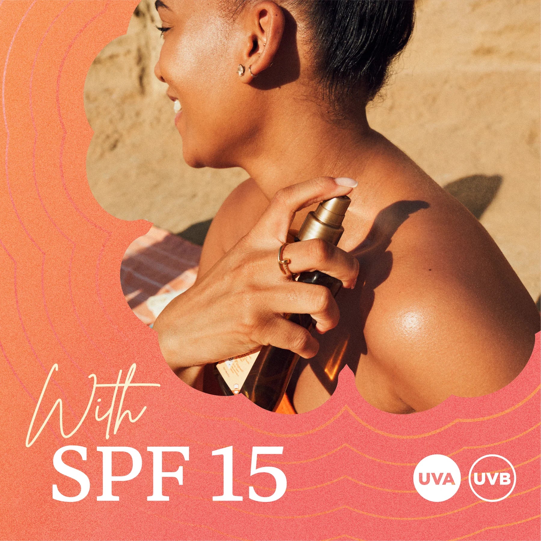 Hawaiian Tropic Glowing Protection Sunscreen Dry Oil SPF 15 UVA + UVB Protection 100ml