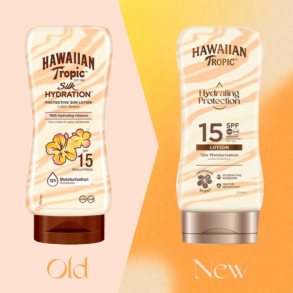 Hawaiian Tropic Hydrating Protection Lotion SPF15 180ml