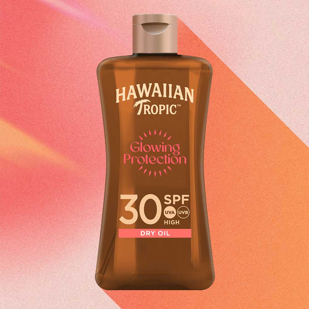 Hawaiian Tropic Glowing Protection Dry Oil SPF30 100ml
