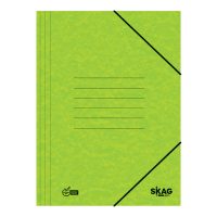 Skag A4 (35 x 25cm) Elastic Paper Folder - Light Green