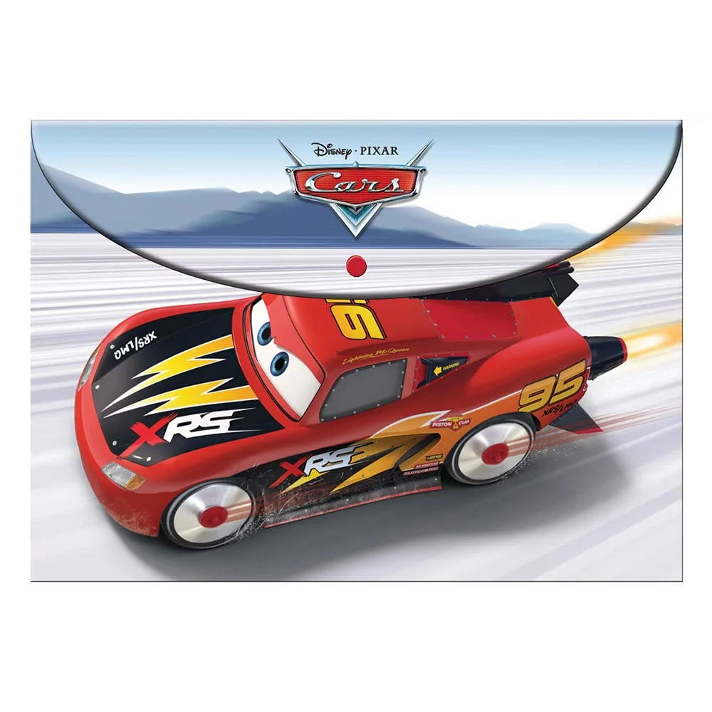 A4 Button Folder - Cars