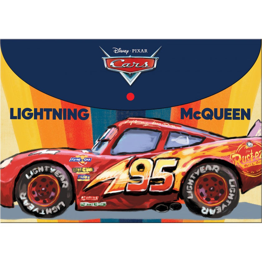 File Folder Racing Cars A4 Button Folder Disney Pixar Cars – Charlie's