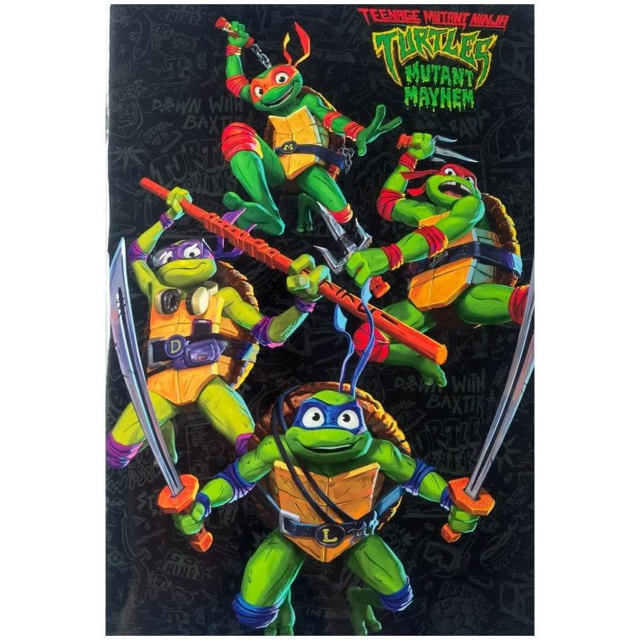 A5+ Gim Nickelodeon Ruled Notebook 40p - Teenage Mutant Ninja Turtles