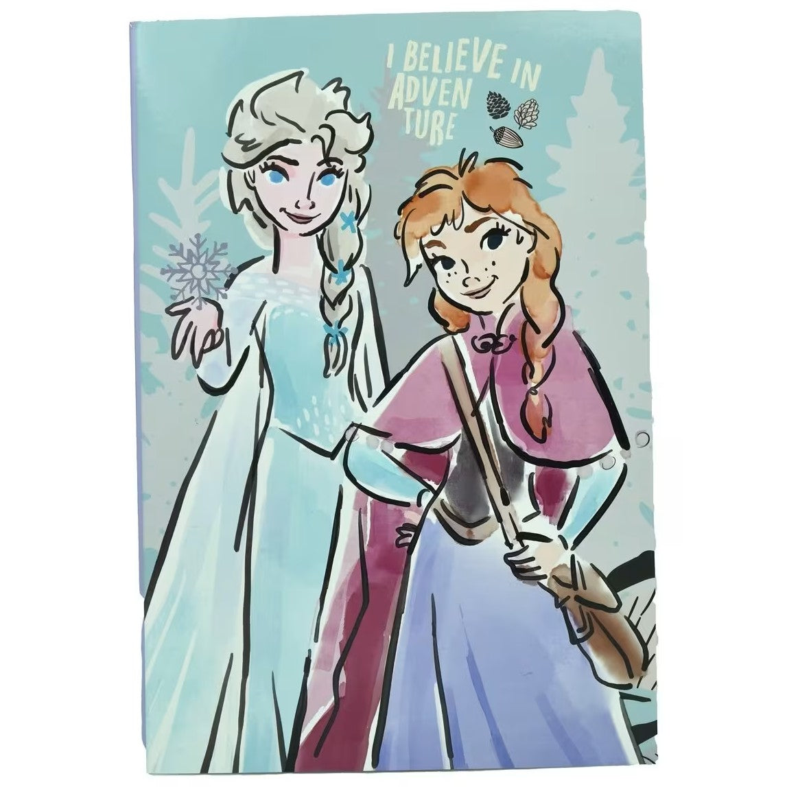 A5+ Ruled Notebook - Frozen x 1pc Assortment