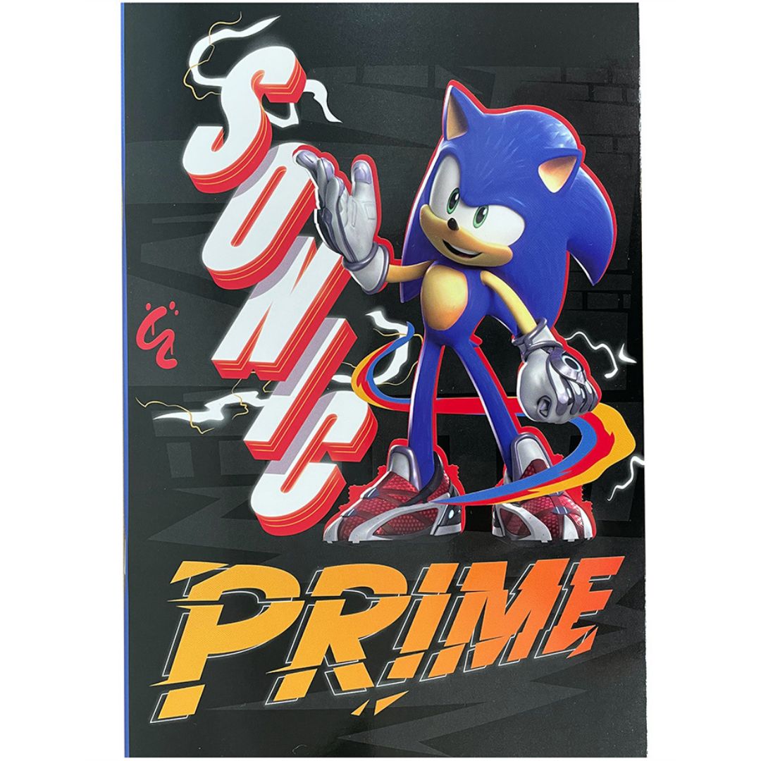 A5+ Diakakis Netflix Ruled Notebook 40p - Sonic Prime