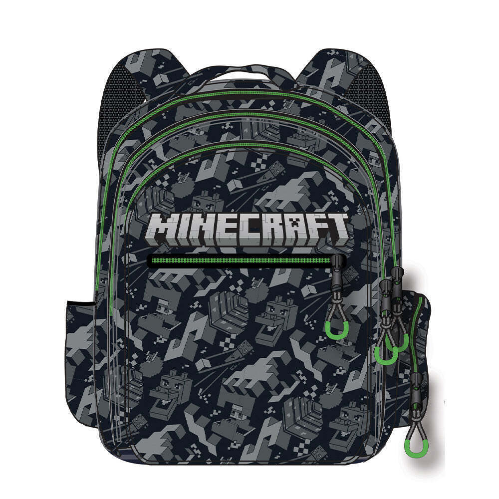 Gim Backpack 46 x 35 x 20cm - Minecraft
