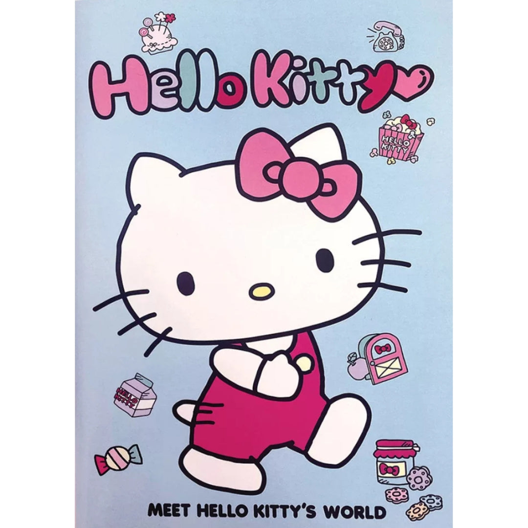 B5 Gim Lined Notebook 40 Sheets - Hello Kitty